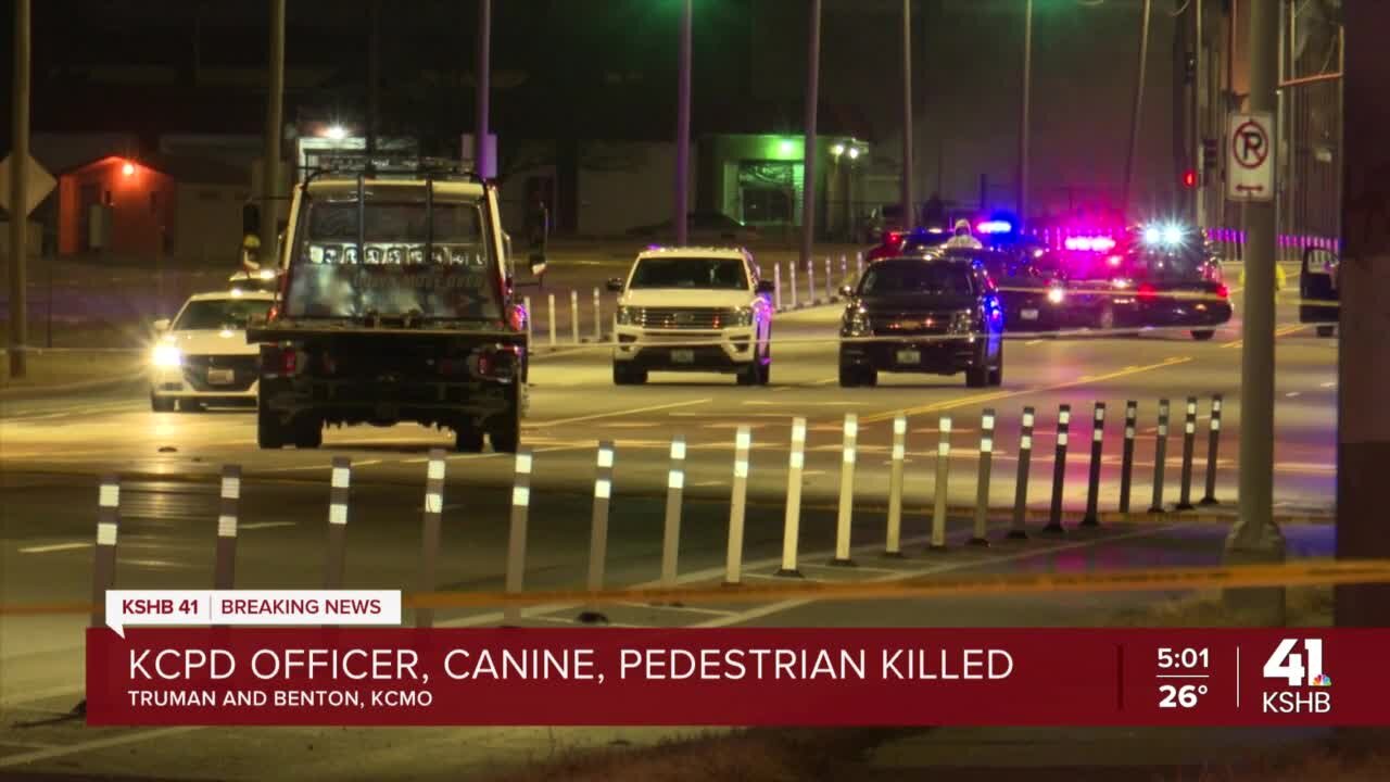 KCPD Officer killed in fatal car crash at Truman and Benton Blvd