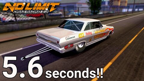 No Limit Drag Racing 2.0 - 5.6 Nova II Tune | Fastest Chevro