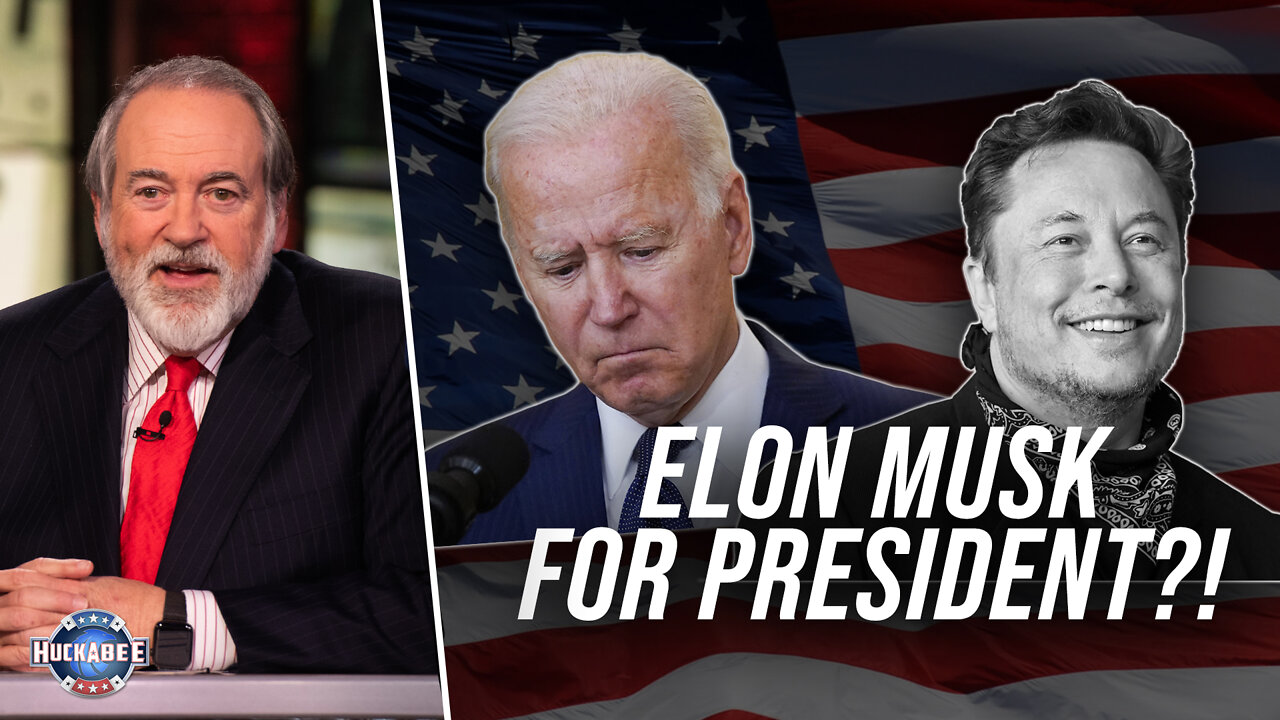 Elon Musk for President?! He actually has COMMON SENSE unlike Biden! | Live w/ Mike Clip | Huckabee