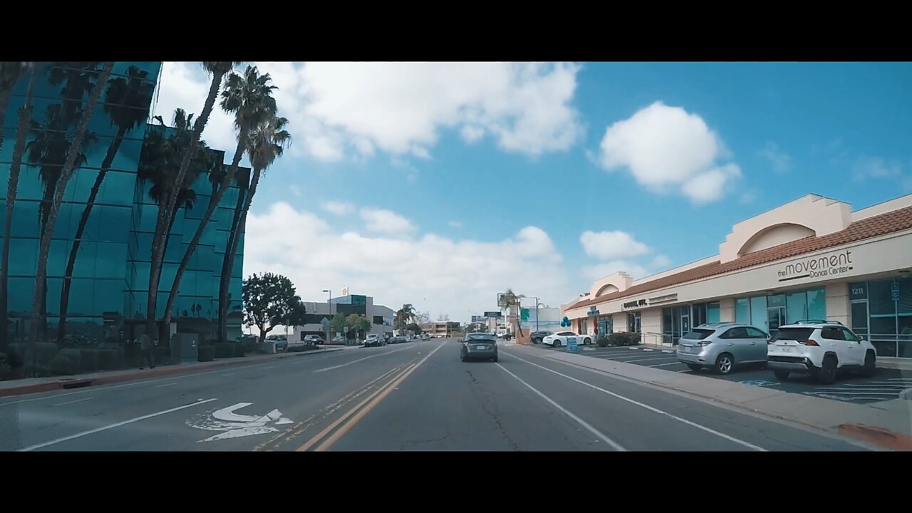 Blasian Babies DaDa Friars Rd To Sea World Dr To Sunset Cliffs Blvd (1440 48fps Vail Filter)