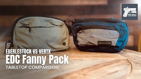 Eberlestock Bando Bag vs Vertx Everyday Fanny Pack Comparison #eberlestock #fannypack #vertx #edc