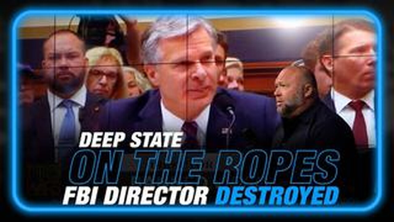 Deep State on The Ropes: FBI Director Chris Wray Destroyed in Congress