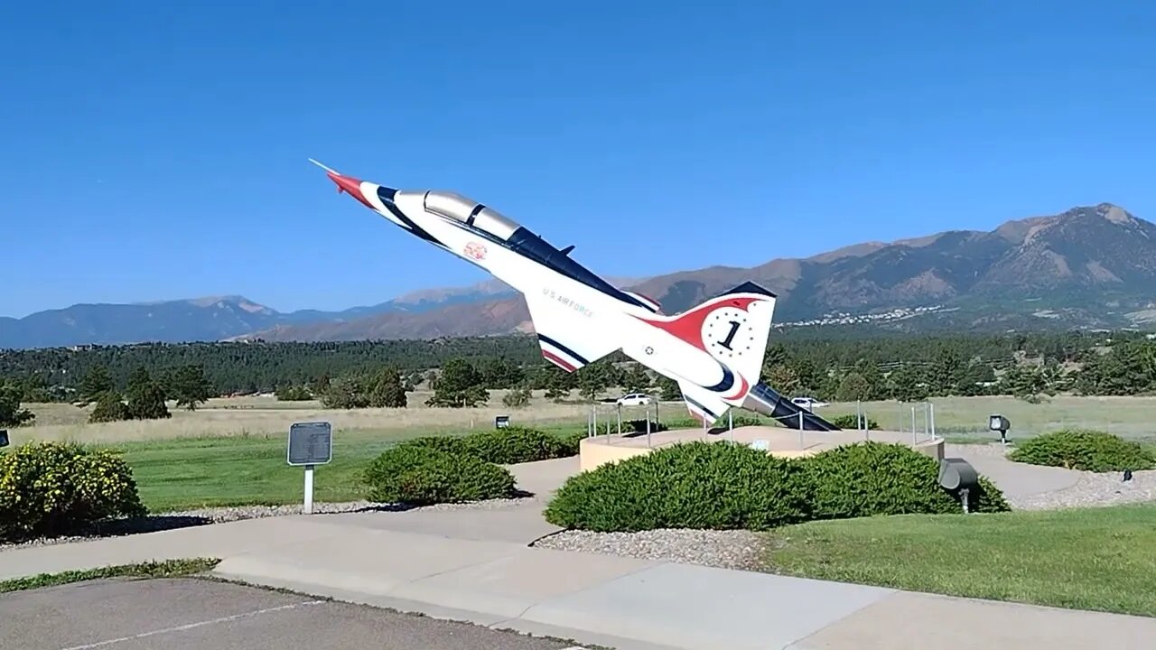 Air Force Academy Glider take off and landing.