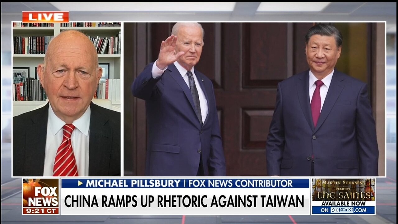 Biden Admin Is Stupidly Provoking Taiwan: Michael Pillsbury