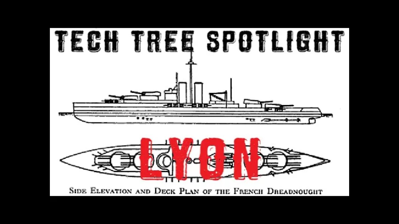 World of Warships Legends Tech Tree Spotlight: Lyon