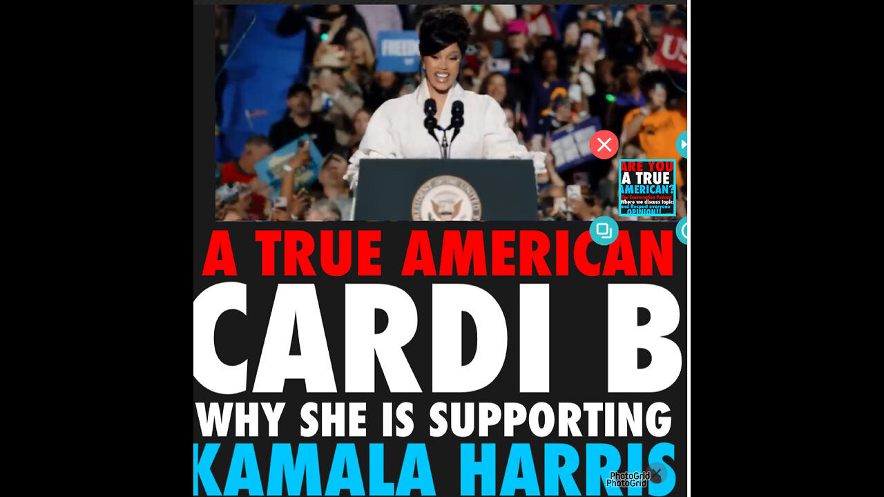 KH #24 Cardi B speaks at Kamala Harris Rally!!!