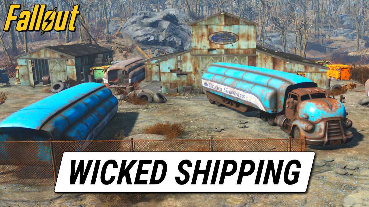 Wicked Shipping Fleet Lockup | Fallout 4