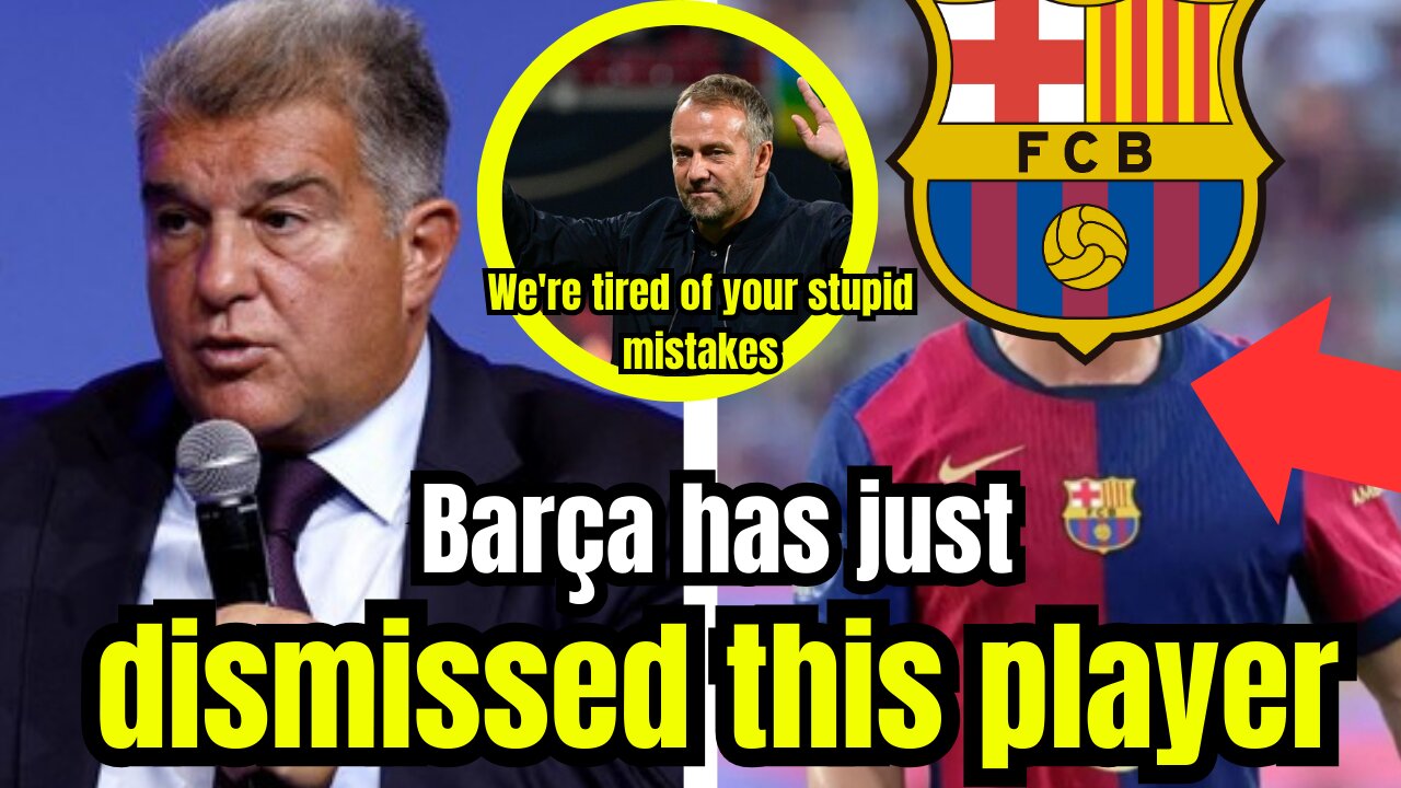 BOMBSHELL AT BARCELONA! Hansi Flick Loses Patience