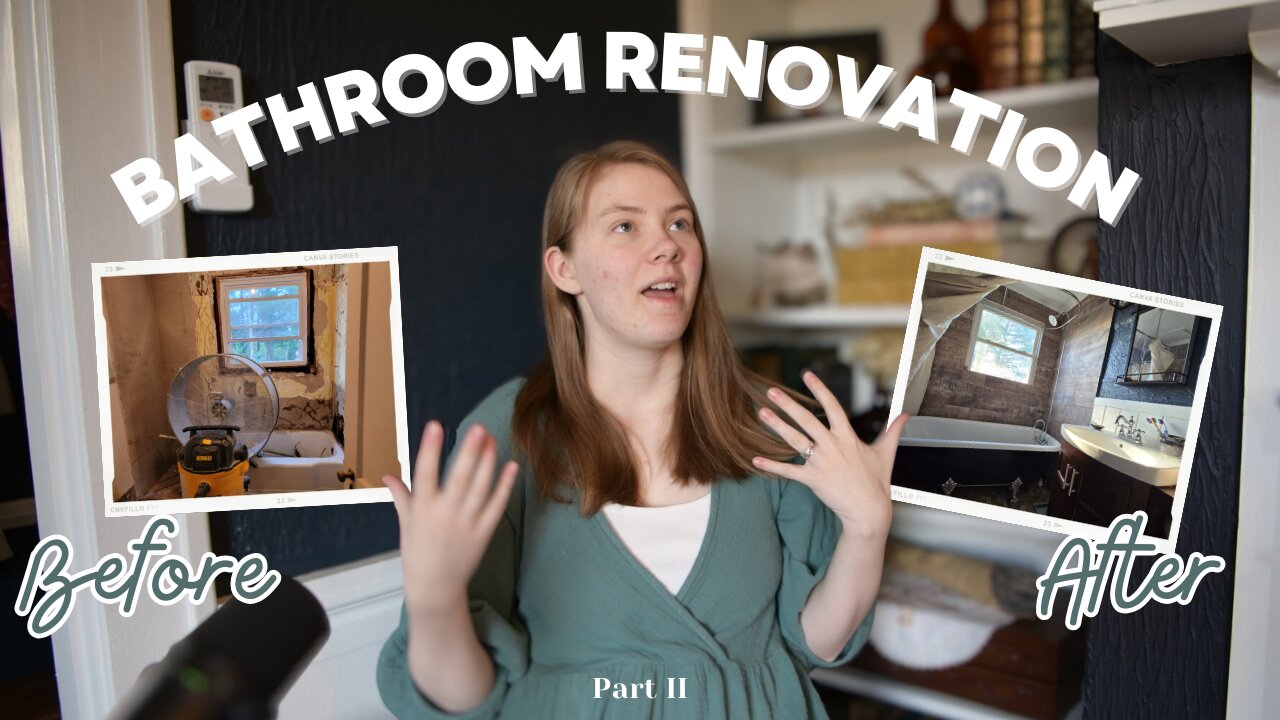 Vlog | Finished Results of Our Bathroom Remodel Part II