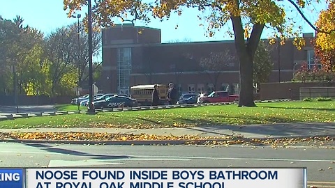 Noose found at Royal Oak Middle School