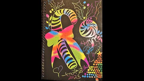 Rainbow Scratch Paper NoteBook