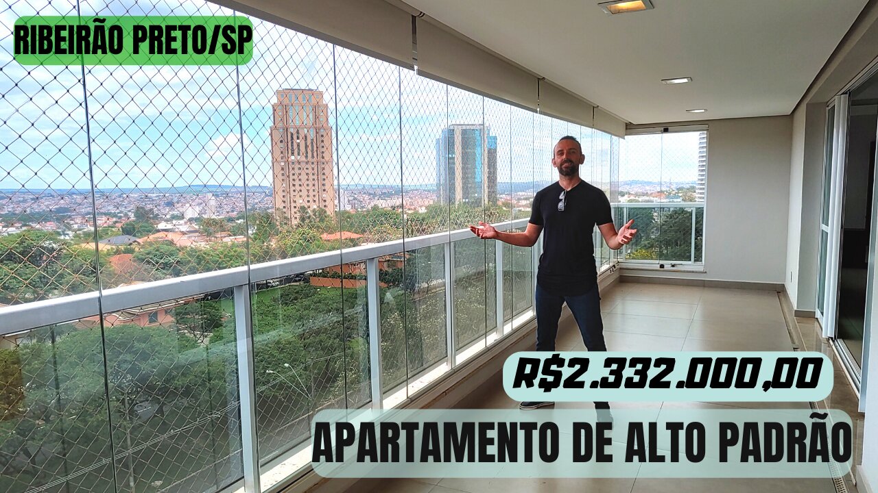 APT0109 - APARTAMENTO DE ALTO PADRÃO NA AVENIDA JOÃO FIÚSA EM RIBEIRÃO PRETO - INTERIOR DE SÃO PAULO