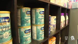 Major stores set limits on buying baby formula