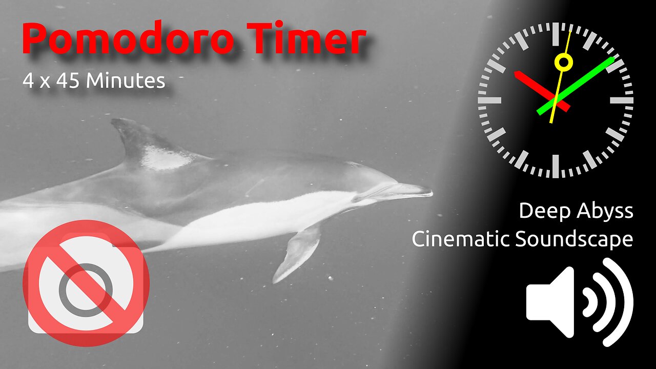 🍅 ⏰ 4 x 45min ~ Deep Abyss - Cinematic Soundscape 🖤 ⬛️ 🔊