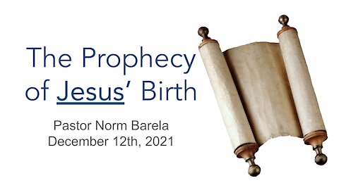 The Prophecy of Jesus' Birth