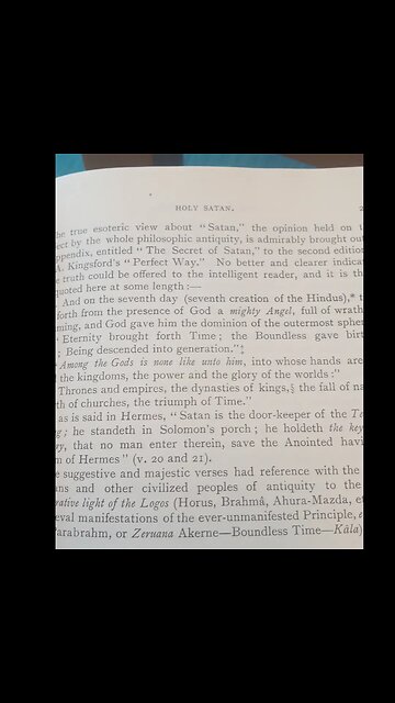 Satanic Luciferian Organization Theosophical Society Blavastky Secret Doctrine Vol 2 Holy Satan