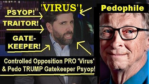 Controlled Opp. PRO 'VIRUS' & Pedo TRUMP Gatekeeper Psyop 'The People's Voice' in Plain Sight!