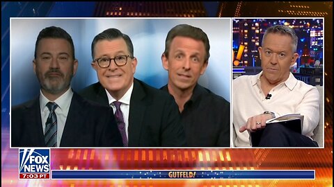 Gutfeld: Late Night Hosts Are Throwing Hissy Fits