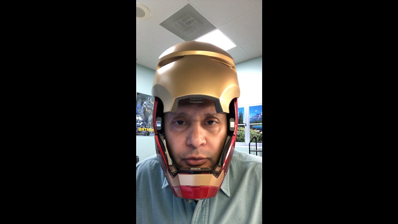 Ironman helmet replaces all the masks out there, technically speaking of course 🤪