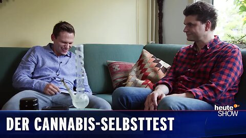 Cannabis-Legalisierung: Fabian und Lutz kiffen (für die Wissenschaft) | heute-show