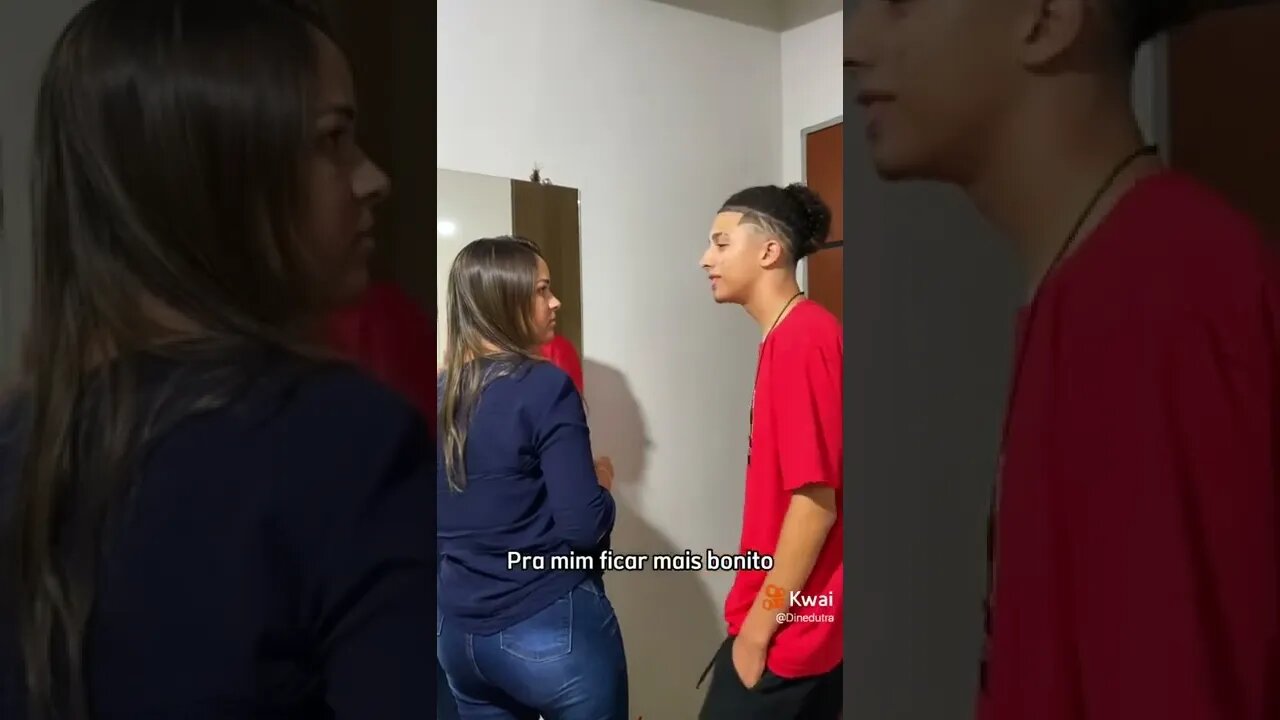 Dinedutra não perdoou o filho kkkkkkkkkkk mas a piada clássica do chaves foi top (Kwai) #shorts