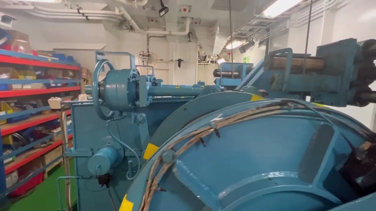 Under deck winch machines