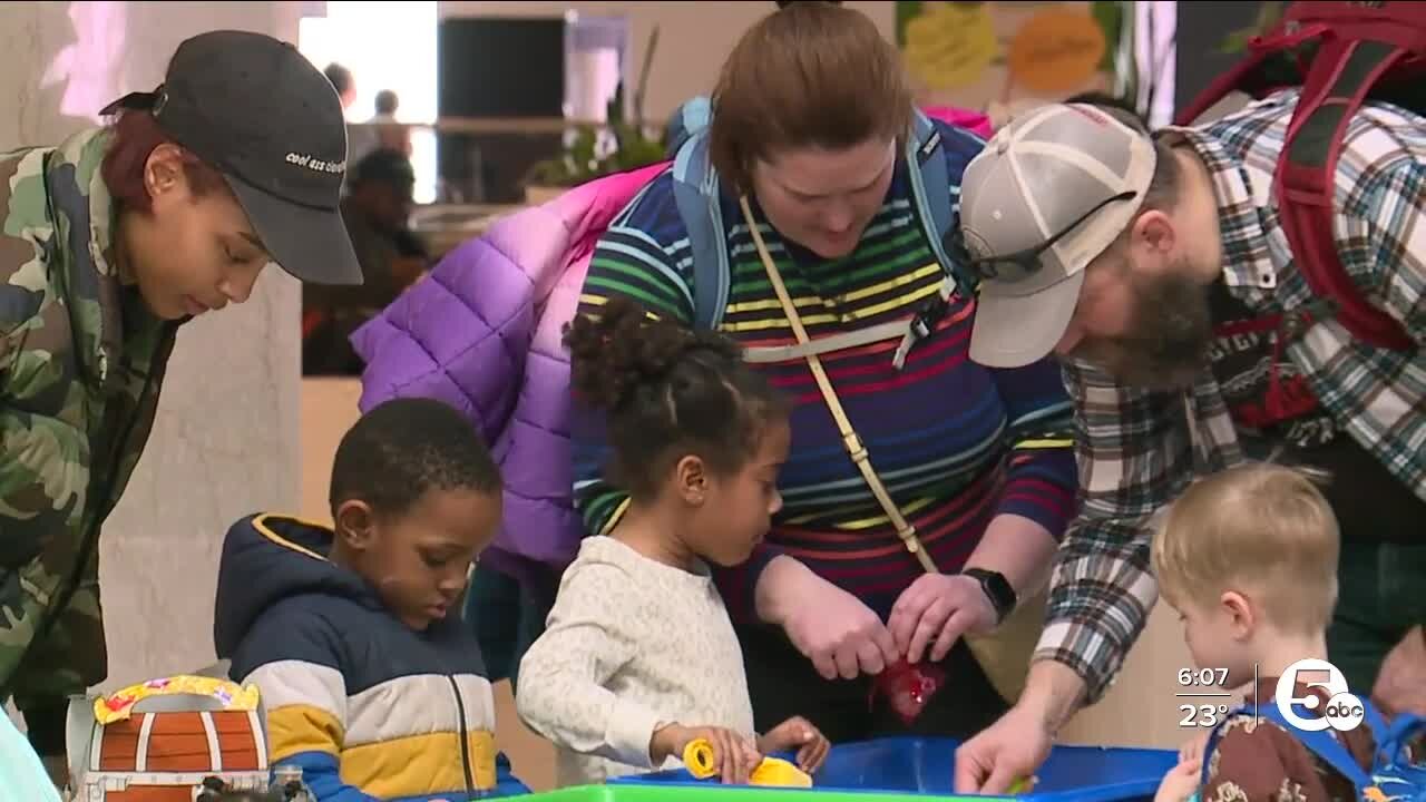 Pint-size pirates take part in Tower City Treasure Hunt