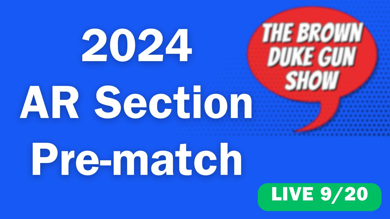 BDGS Live - 2024 AR Section - Pre-match