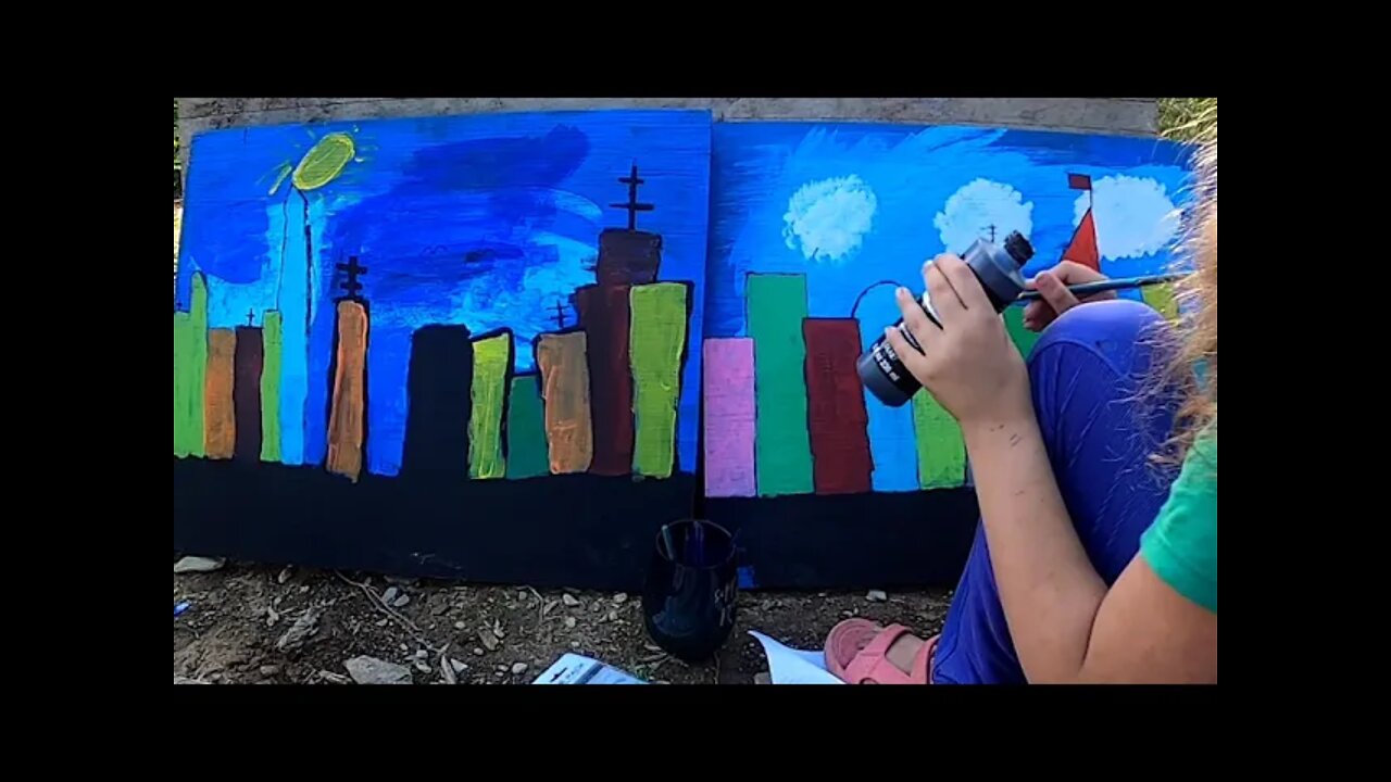 Painting a Cityscape