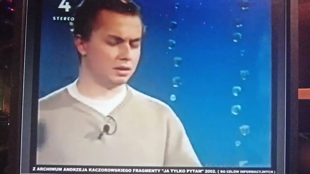 HIPNOZA TELEWIZYJNA MEDIALNA - CZŁOWIEK W TRANSIE TV4 - 2002 - ANDRZEJ KACZOROWSKI