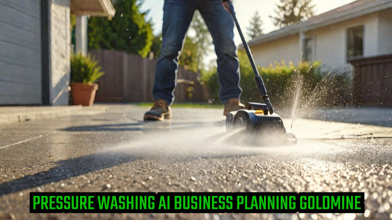 Can This AI-Powered Pressure Washing business plan REALLY Make You RICH?