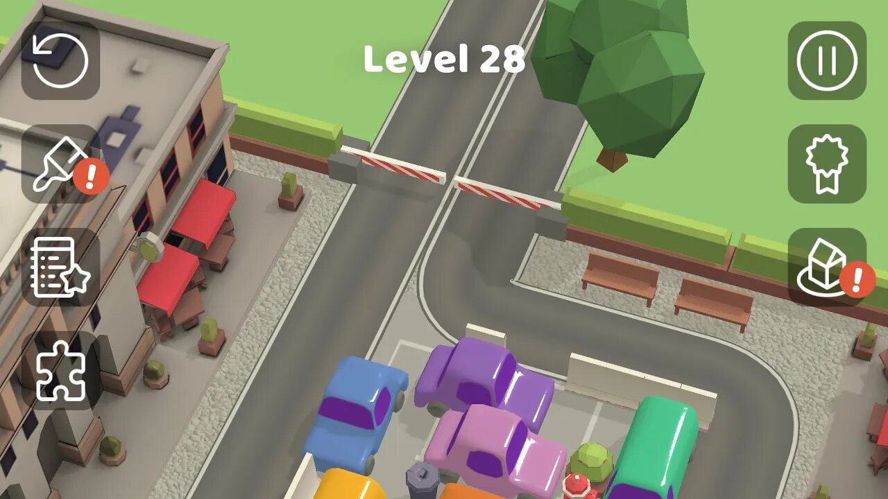 Parking Jam 3D-Level 28