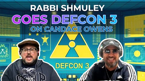 Rabbi Shmuley goes Defcon 3 on Candace Owens!