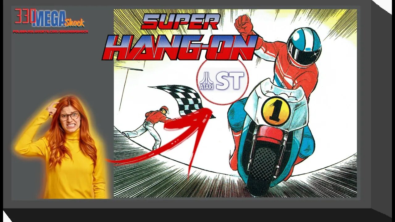 Jogo Completo 109 : Super Hang On (Atari ST)