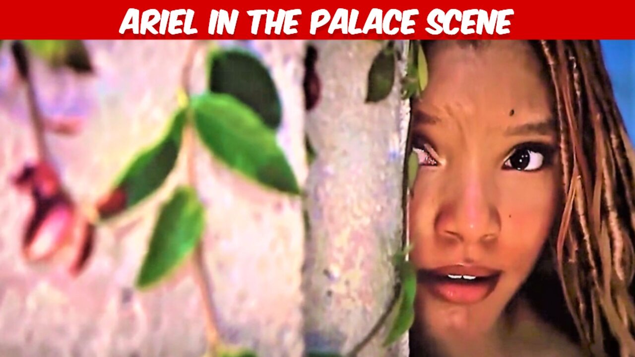 Ariel in the Palace scene