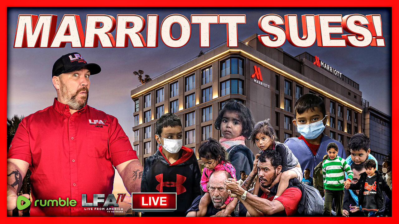 MARRIOTT SUES OVER INVASION! | LIVE FROM AMERICA 8.14.24 11am EST