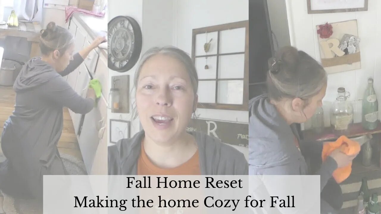 DITL || Fall Clean With Me || Homemaking || Making our home Cozy for Fall