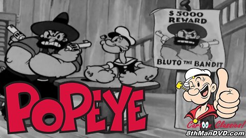 POPEYE THE SAILOR MAN_ Blow Me Down! (1933) (Remastered)