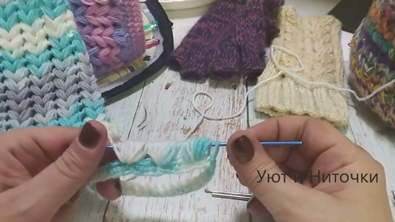 Красота! Легко и просто! МИтинки! Crochet.