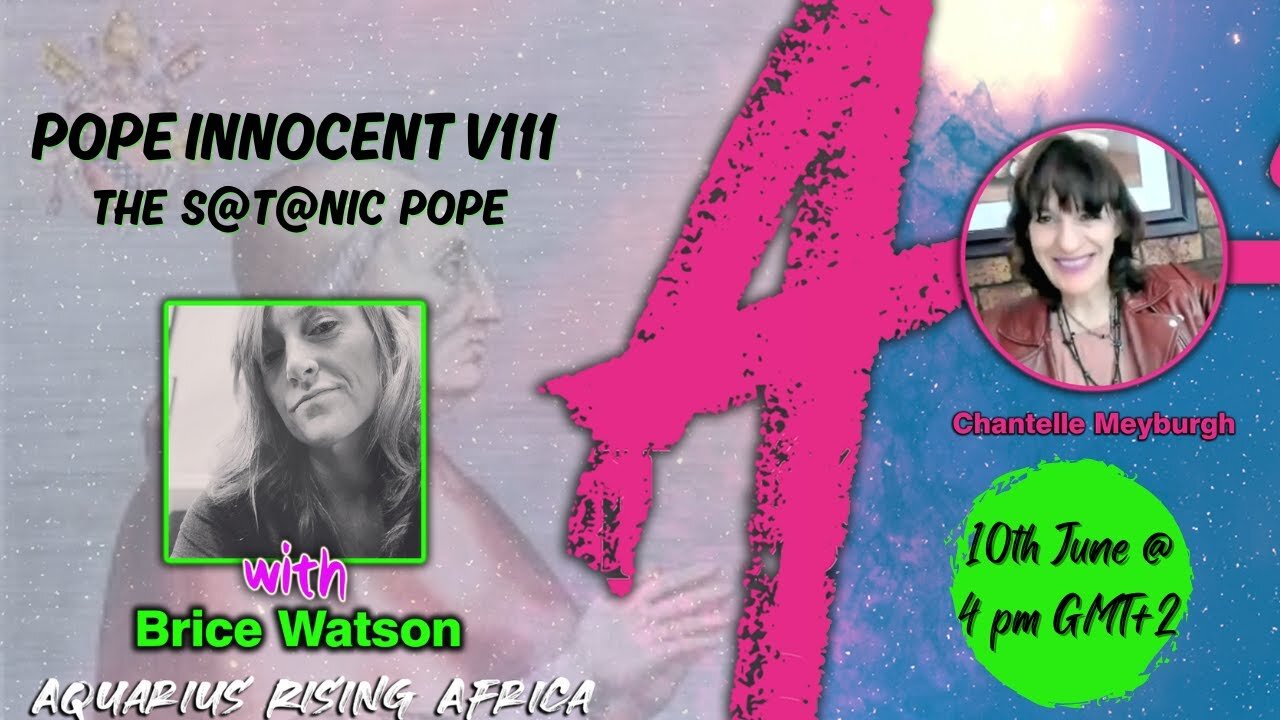 POPE INNOCENT VIII ... The S@t@nic Pope ... with Brice Watson