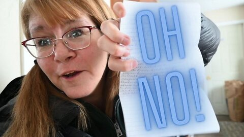 We Got A Scary Letter From Our Neighbour!