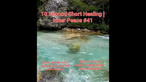 10 Second Short Healing Inner Peace | Meditation Music | Angel Guides | #41 #Meditation #shorts