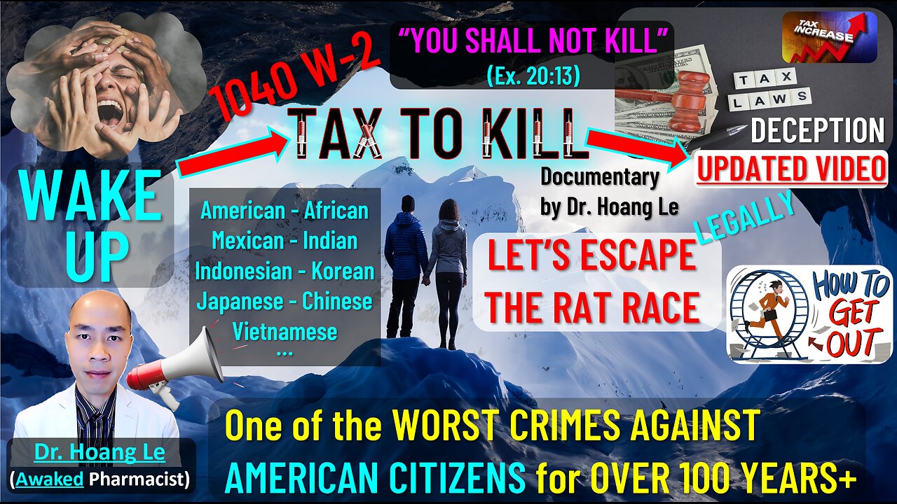 EVIL IRS - TAX TO KILL (UPDATED VIDEO) APRIL 15, 2024