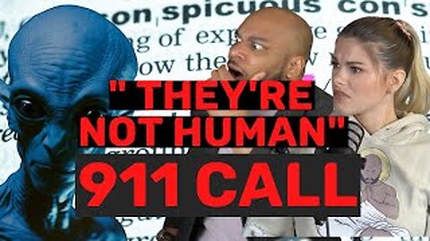 "They're not human" Las Vegas 911 call! Alien encounter reaction!