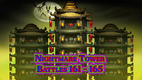 MK Mobile . Nightmare Tower Battles 161 - 165