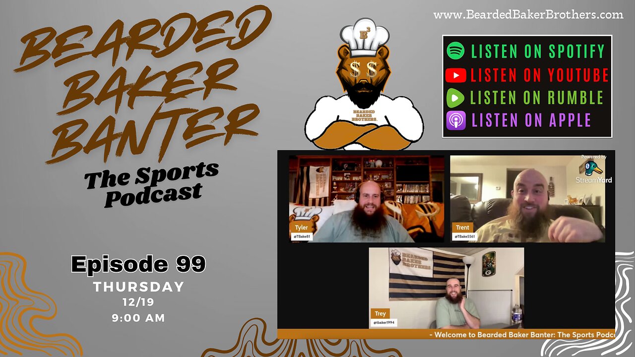 Bearded Baker Banter episode 99 December 19 2024