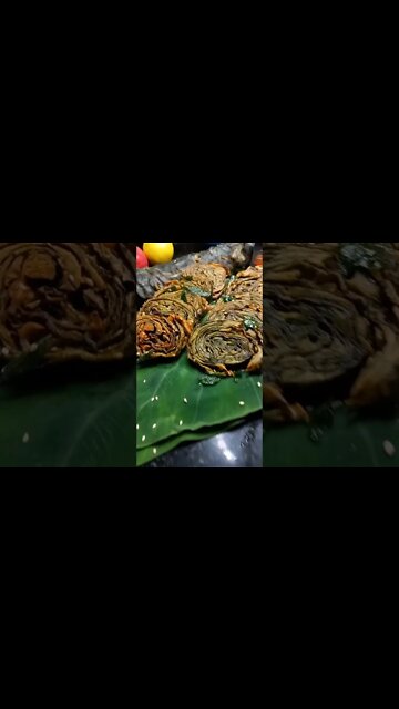 Aloo wadi #food #recipe #gujrati #breakfast