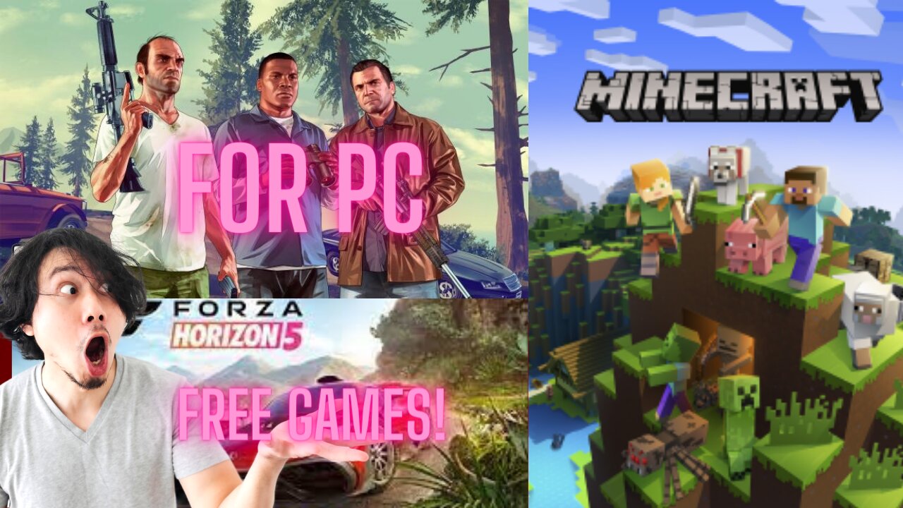 free games for pc | like Gta 5 | minecraft | forza horizon in hindi