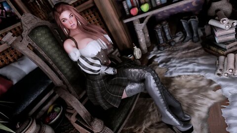Skyrim The Ultimate Sit Animation LE/SE