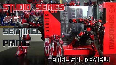 Video Review for the Studio Series 61 Sentinel Prime